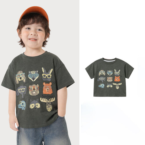 Boys' Pure Short Sleeve T-Shirt
