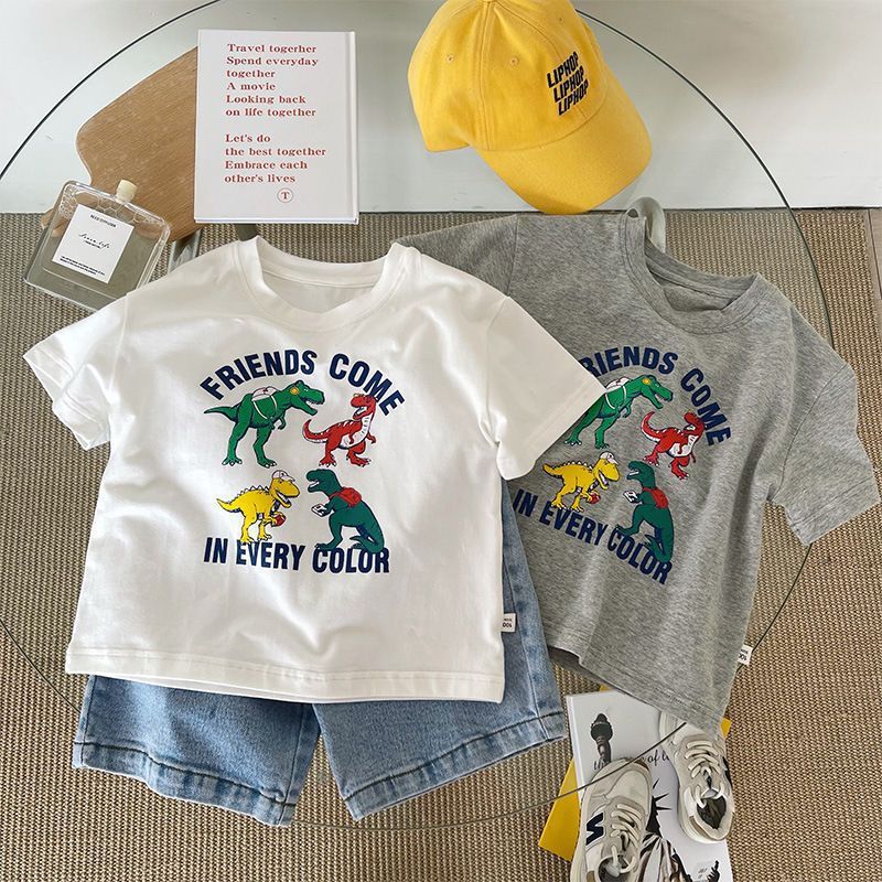 Casual Short Sleeve T-Shirt for Boys
