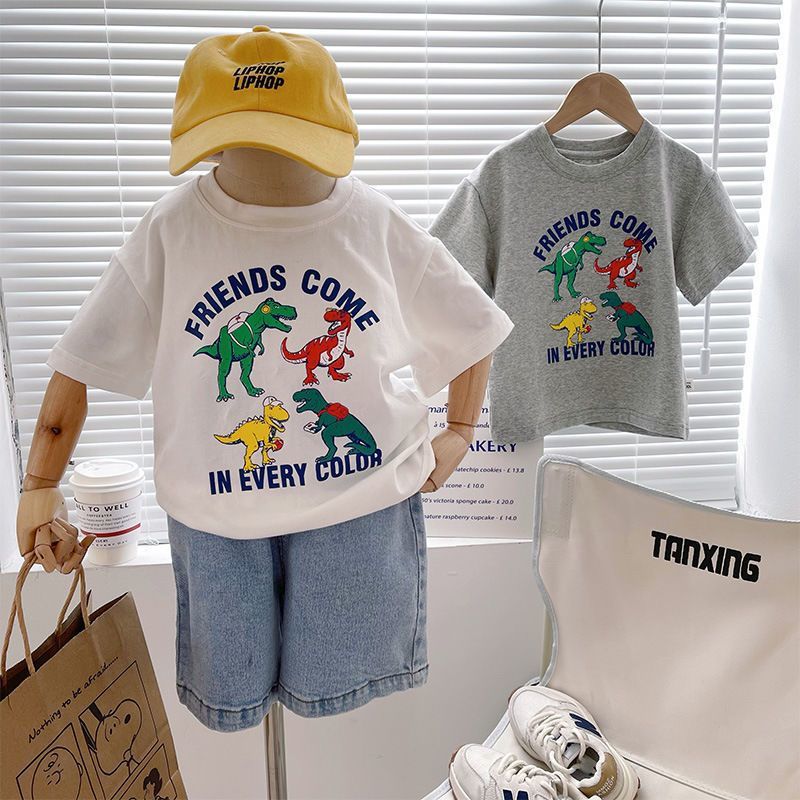 Lässiges Kurzarm-T-Shirt für Jungen