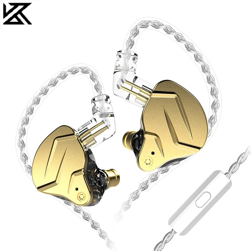 Écouteurs intra-auriculaires KZ ZSN Pro X – Son HIFI, driver hybride