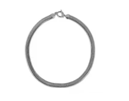 Collier avec pendentif en forme de cœur en acier inoxydable, bijoux imperméables en métal pour femmes