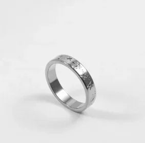 Bague en acier inoxydable pour femmes, incrustée de zircon, résistante à l'eau, bijoux romantiques à la mode