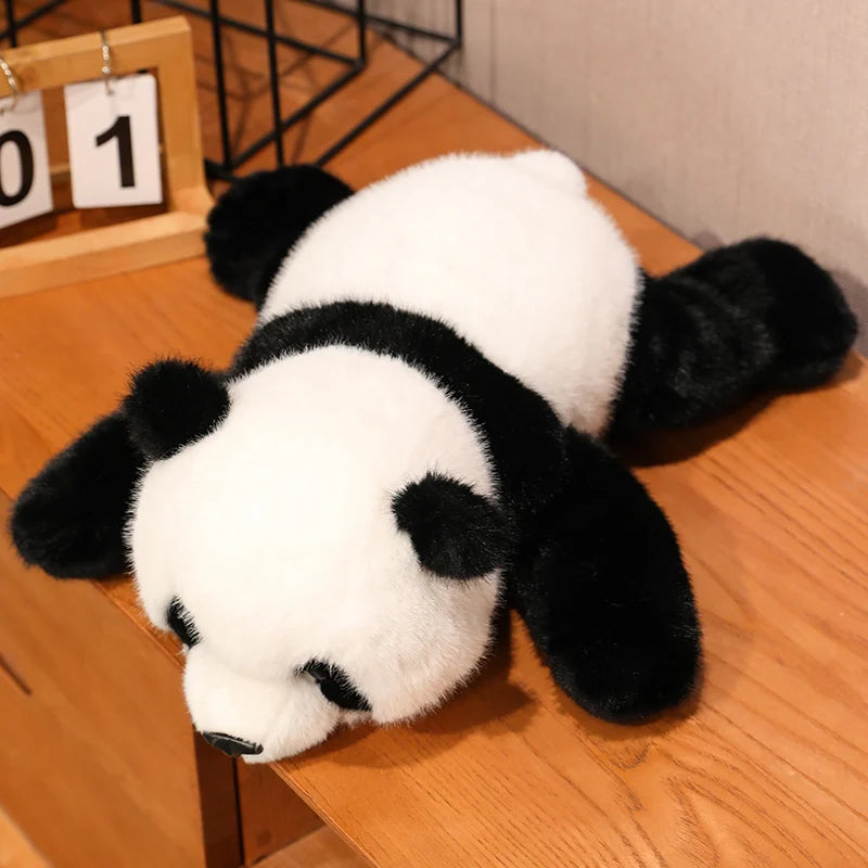 Cozy Plush Panda, Soft Animal, Raccoon, Fox, Bear, Floor Cushion, Birthday Gifts, Soft Pillow, Girls' Toys, Gift, Room Decor