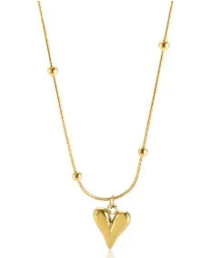 Collier avec pendentif carré délicat en acier inoxydable pour femme