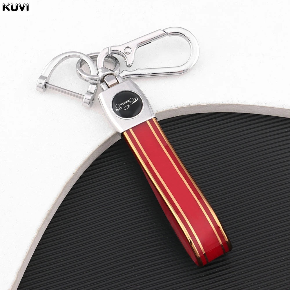 Porte-clés en TPU de haute qualité pour hommes et femmes, porte-clés de voiture, cadeau pour fille, accessoires rotatifs