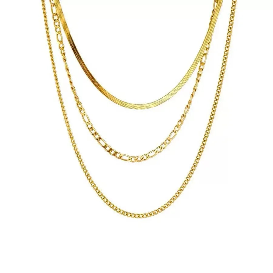 Collier avec pendentif en forme de cœur en acier inoxydable, bijoux imperméables en métal pour femmes