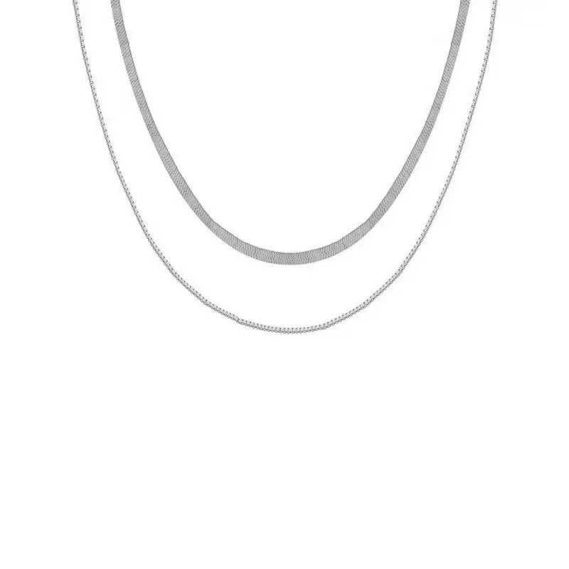 Collier avec pendentif en forme de cœur en acier inoxydable, bijoux imperméables en métal pour femmes