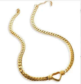 Collier avec pendentif carré délicat en acier inoxydable pour femme