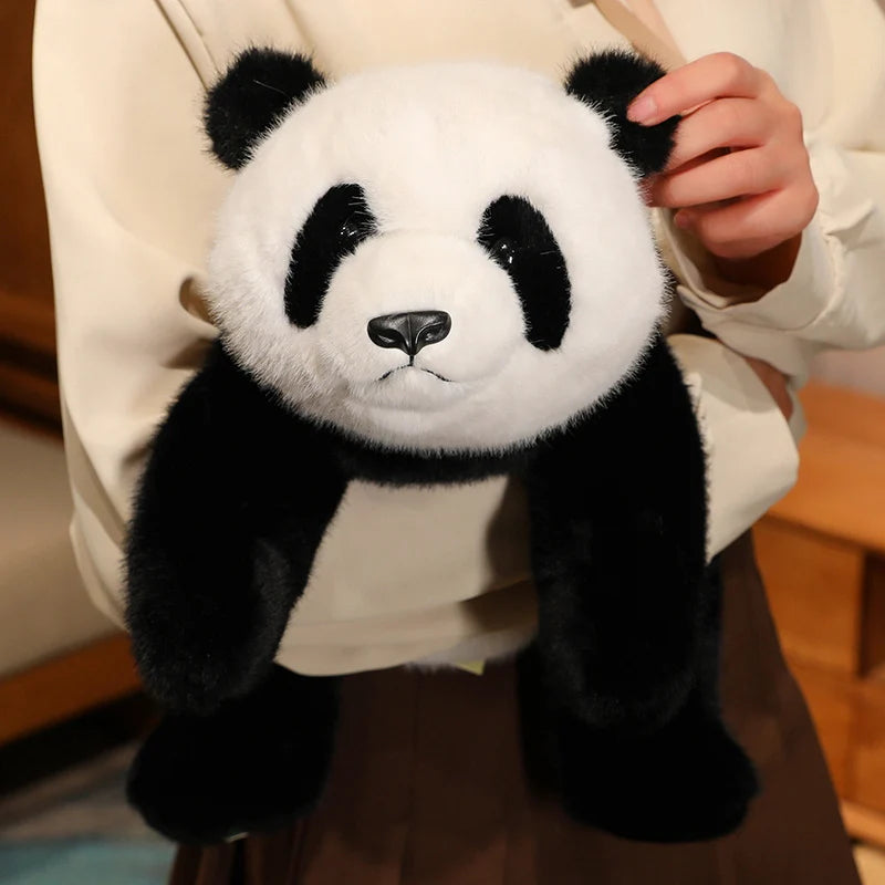 Kuscheliges Plüschtier Panda, weiches Tier, Waschbär, Fuchs, Bär, Bodenkissen, Geburtstagsgeschenke, weiches Kissen, Mädchenspielzeug, Geschenk, Raumdekoration