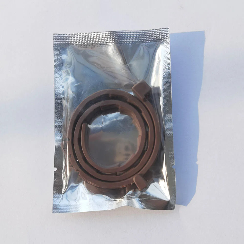 Collier de chien en plastique réglable, imperméable, pour chat, chiot, chaton, 70cm, 38cm, pour petits, moyens et grands chiens, fournitures pour animaux de compagnie