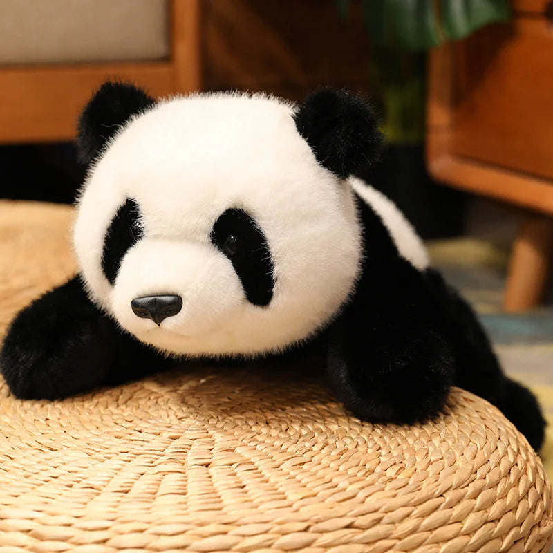 Cozy Plush Panda, Soft Animal, Raccoon, Fox, Bear, Floor Cushion, Birthday Gifts, Soft Pillow, Girls' Toys, Gift, Room Decor
