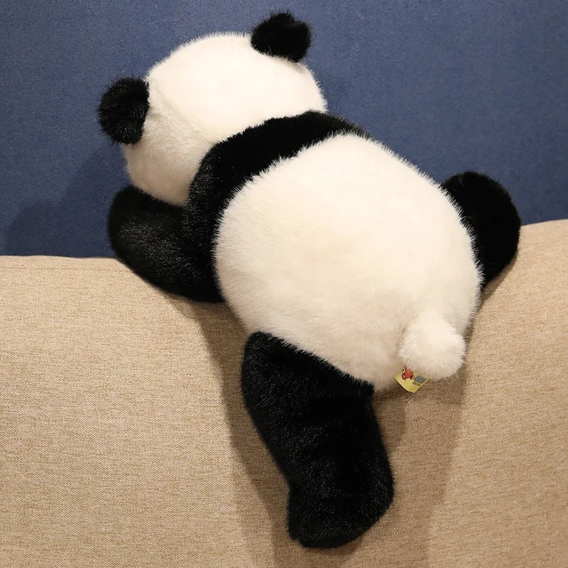 Kuscheliges Plüschtier Panda, weiches Tier, Waschbär, Fuchs, Bär, Bodenkissen, Geburtstagsgeschenke, weiches Kissen, Mädchenspielzeug, Geschenk, Raumdekoration