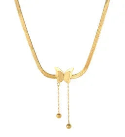 Collier avec pendentif carré délicat en acier inoxydable pour femme
