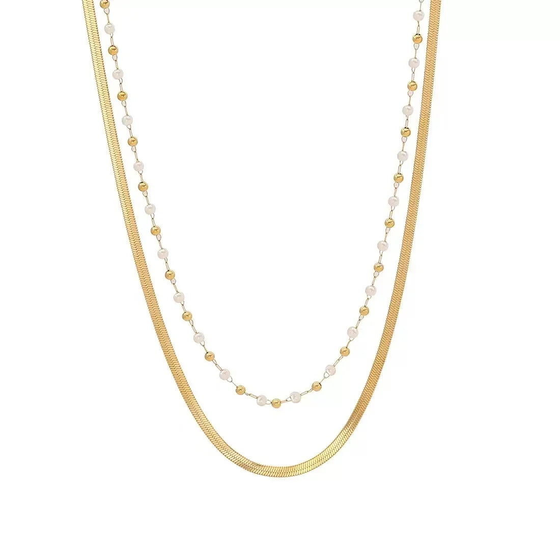 Collier avec pendentif en forme de cœur en acier inoxydable, bijoux imperméables en métal pour femmes