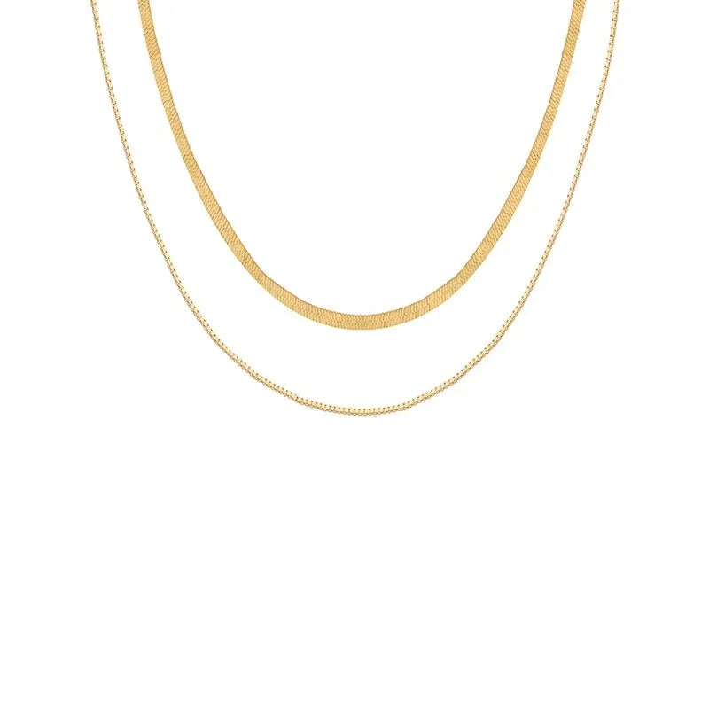 Collier avec pendentif en forme de cœur en acier inoxydable, bijoux imperméables en métal pour femmes