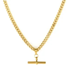Collier avec pendentif carré délicat en acier inoxydable pour femme